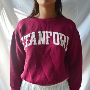 Vintage Stanford University Sweatshirt, Sm